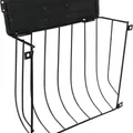 Weiteres Produktbild Heukrippe mit Deckel, aufschraubbar, 22 x 16 x 6 cm, lackiertes Metall, schwarz