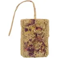 Tonziegel mit Blumen, 100g