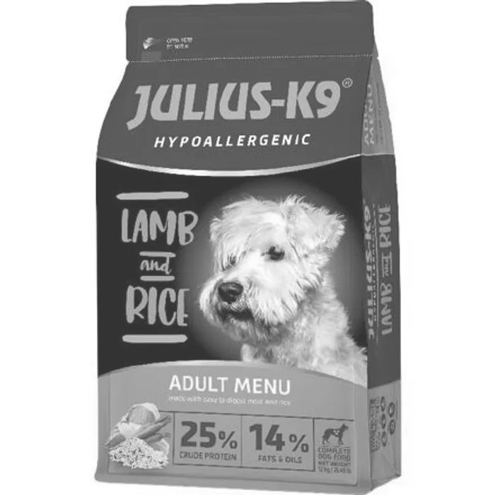 Hauptproduktbild JULIUS K-9 HighPremium ADULT Hypoallergenic LAMB&Rice 12+2 kg