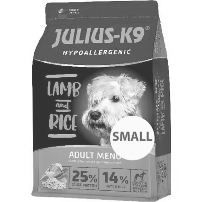 Hauptproduktbild JULIUS K-9 HighPremium ADULT SMALL Hypoallergenic LAMB&Rice 12 kg