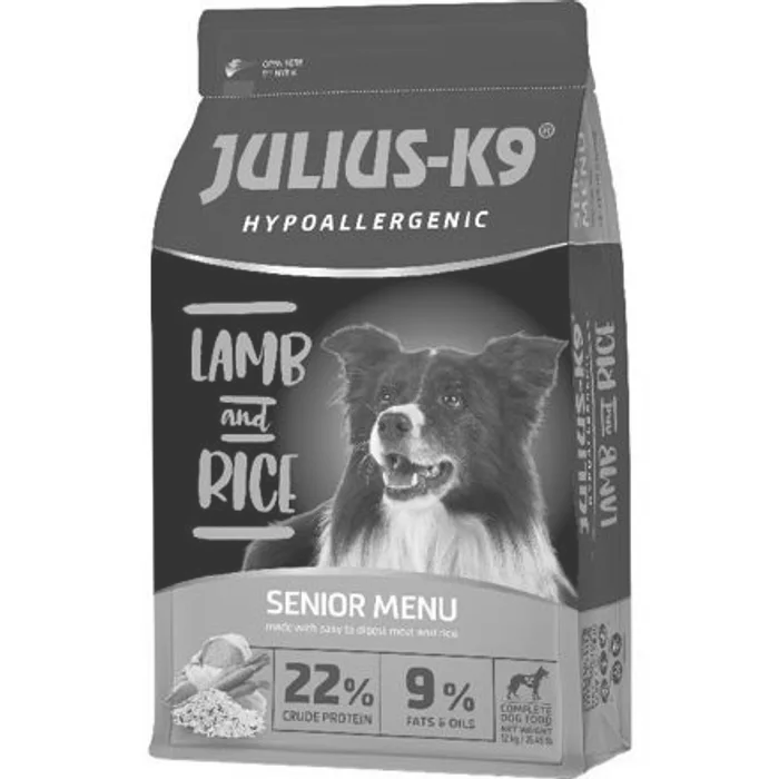 Hauptproduktbild JULIUS K-9 HighPremium SENIOR/LIGHT Hypoallergenic LAMB&Rice 3 kg
