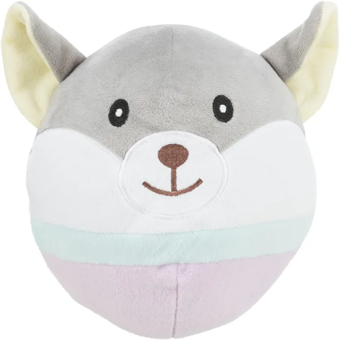 Hauptproduktbild JUNIOR Bear, plyšová medvědí hlava pro štěňata, 20 cm
