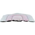 Weiteres Produktbild JUNIOR Patchworkkissen RAINBOW, 68 x 62 cm, Mint/Flieder, Rosa, Velours
