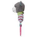 JUNIOR Teddybär mit Kunststoffring, Klang, 23 cm