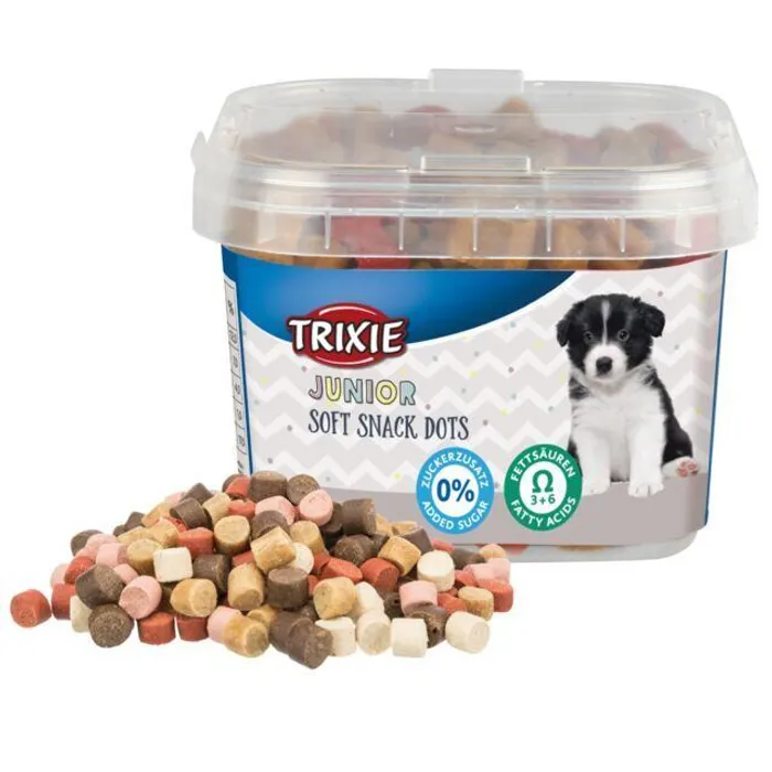 Hauptproduktbild JUNIOR Soft Snack Dots s Omega 3 140 g