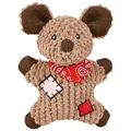 Weiteres Produktbild Jutemaus mit Schal und Patches, mit Sound 19 cm