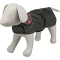 HERMY 2in1 Mantel, Dackelschnitt, schwarz/rot XS: 28 cm, Brustumfang: 34-40 cm, Halsumfang: 20-26 cm