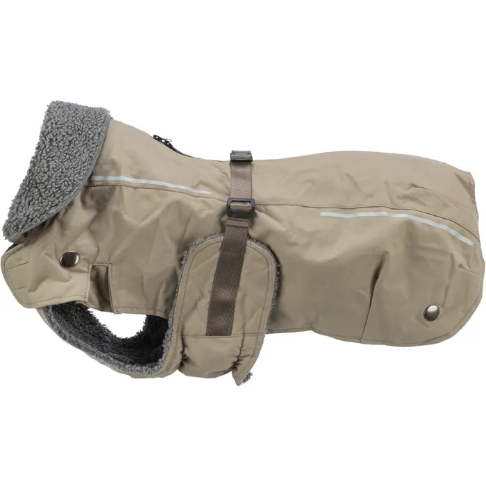 Hauptproduktbild Kabátek ROUEN 2 v 1, buldog střih, pískováXS:30cm, hruď:36-58cm, krk:36-44cm