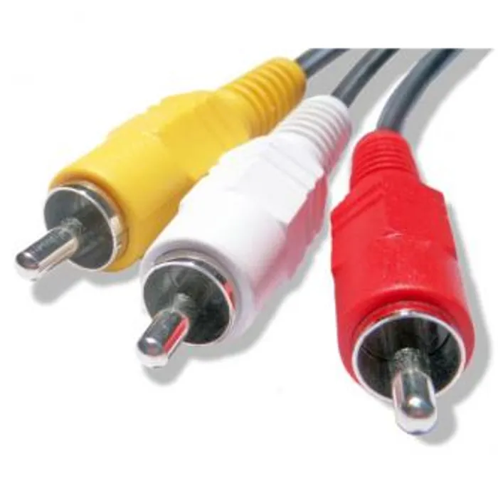 Hauptproduktbild Kabel Cinch 3x M- Cinch 3x M, 2m, černá