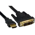 Weiteres Produktbild Kabel DVI (18+1) M- HDMI M, 3m, schwarz