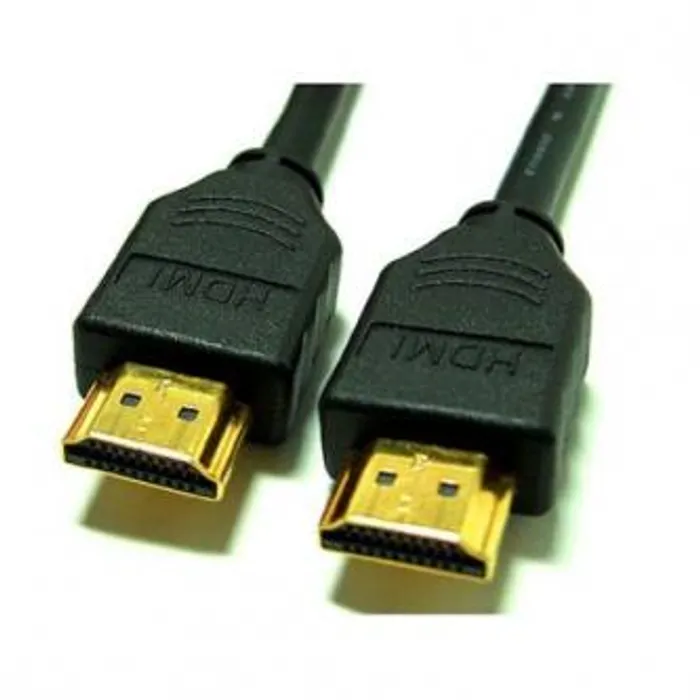 Hauptproduktbild Kabel HDMI M- HDMI M, High Speed, 2m, zlacené konektory, černá