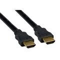 Weiteres Produktbild Kabel HDMI M- HDMI M, HDMI HIGH SPEED with ETHERNET, 5m, goldene Konnektore, schwarz