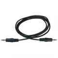 Audio Kabel Jack (3,5mm) M - Jack (3,5mm) M, JACK, 1.5m, schwarz, Logo