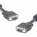 Video-Kabel VGA (D-sub) M - VGA (D-sub) M, 5m, geschirmt, schwarz, Logo, Blister