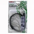 Weiteres Produktbild USB Kabel (2.0), USB A M - 8-pin M, 1.8m, schwarz, Logo, Blister, MINOLTA