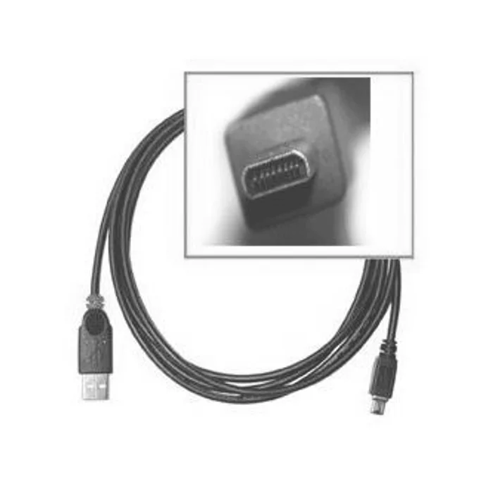 Hauptproduktbild Kabel USB (2.0), USB A M- 8 pin M, 1.8m, černý, Logo, blistr, SAMSUNG