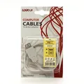 Weiteres Produktbild USB Kabel (2.0), USB A M - USB A F, 0.3m, schwarz/weiss, Logo, Blister