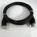 Weiteres Produktbild (2.0), USB A M - USB A F, 1.8m, schwarz, Logo Economy