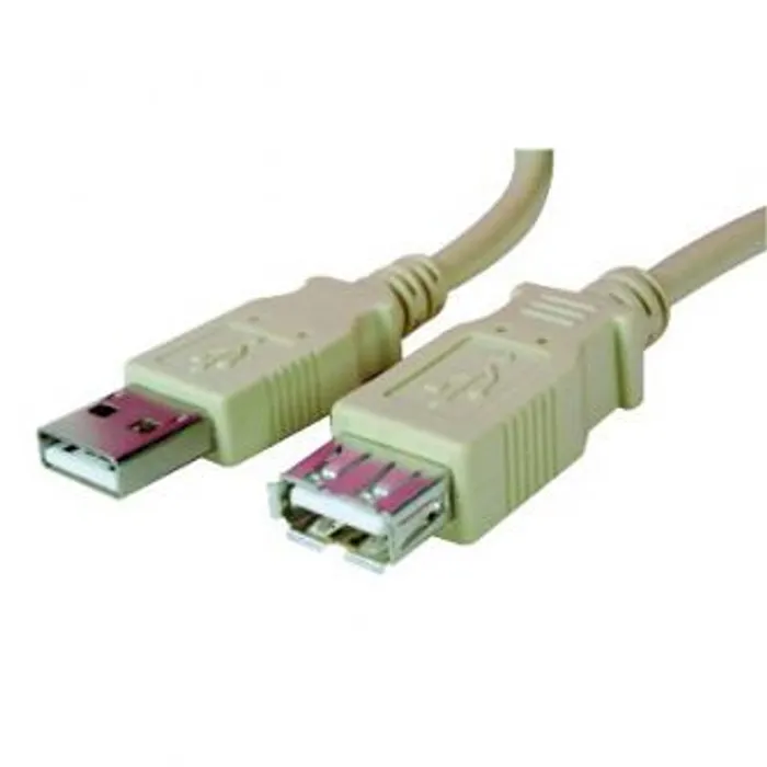 Hauptproduktbild Kabel USB (2.0), USB A M- USB A F, 1.8m, černý