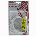 USB Kabel (2.0), USB A M - USB B M, 3m, schwarz, Logo, Blister
