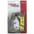 Weiteres Produktbild USB Kabel (2.0), USB A M - USB B M, 5m, schwarz, Logo, Blister