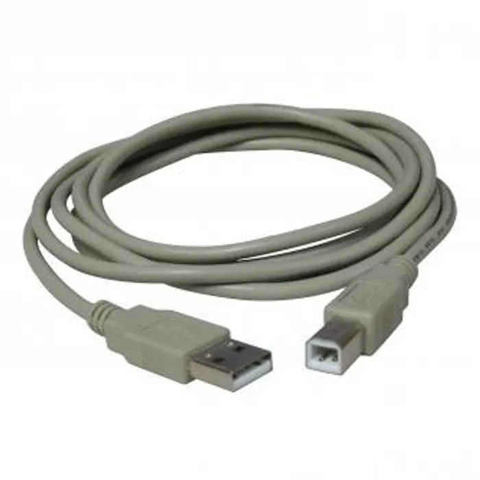 Hauptproduktbild Kabel USB (2.0), USB A M- USB B M, 5m, šedý