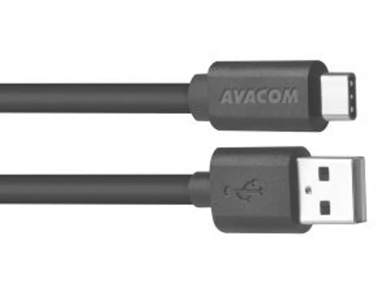 Hauptproduktbild Kabel USB (2.0), USB A M- USB C M, 1m, černý, Avacom