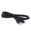 Weiteres Produktbild USB Kabel (2.0), USB A M - microUSB M, 0.6m, schwarz, Logo