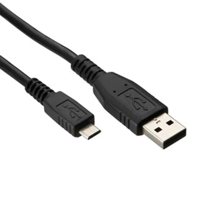 Hauptproduktbild Kabel USB (2.0), USB A M- USB micro M, 1.8m, černý, Logo, blistr