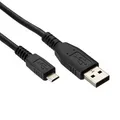 USB Kabel (2.0), USB A M - microUSB M, 1m, Logo, Blister