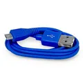 USB-Kabel (2.0), USB A M- USB micro M, 1m, blau