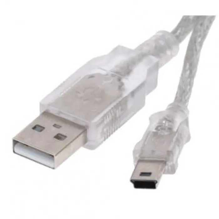 Hauptproduktbild Kabel USB (2.0), USB A M- USB mini M (5 pin), 0.6m, černý