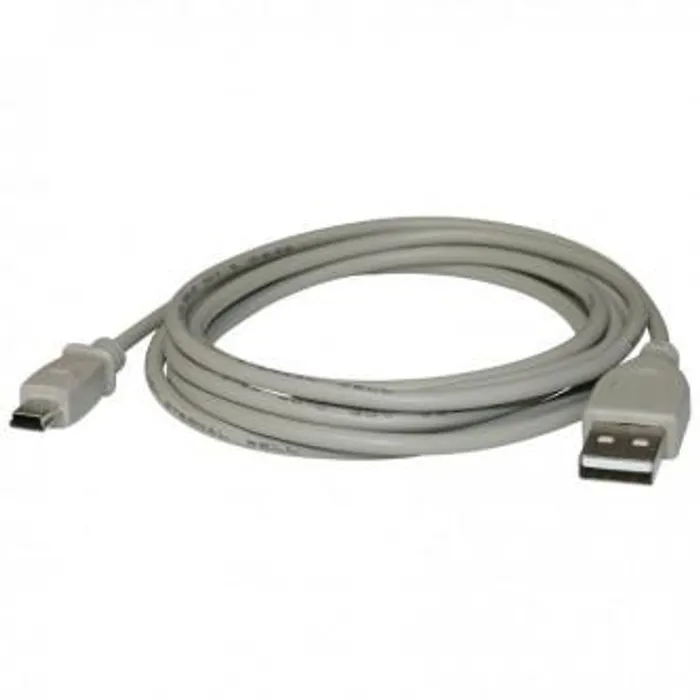 Hauptproduktbild Kabel USB (2.0), USB A M- USB mini M (5 pin), 3m, černý, Logo