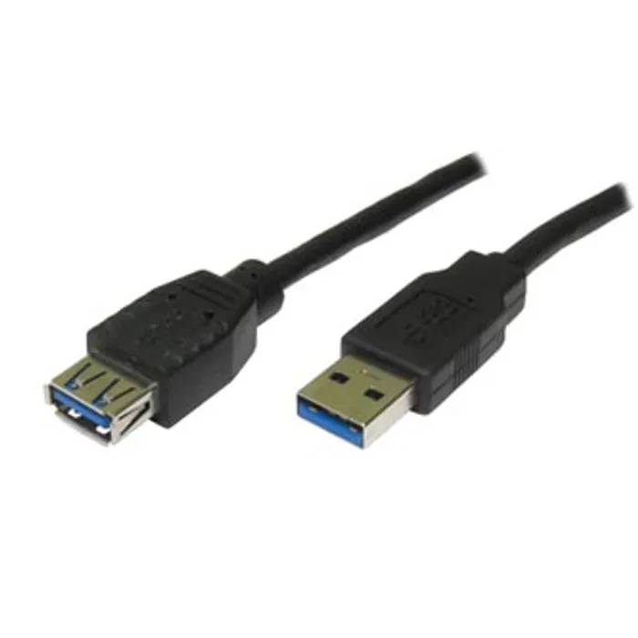 Hauptproduktbild Kabel USB (3.0), USB A M- USB A F, 1.8m, černý