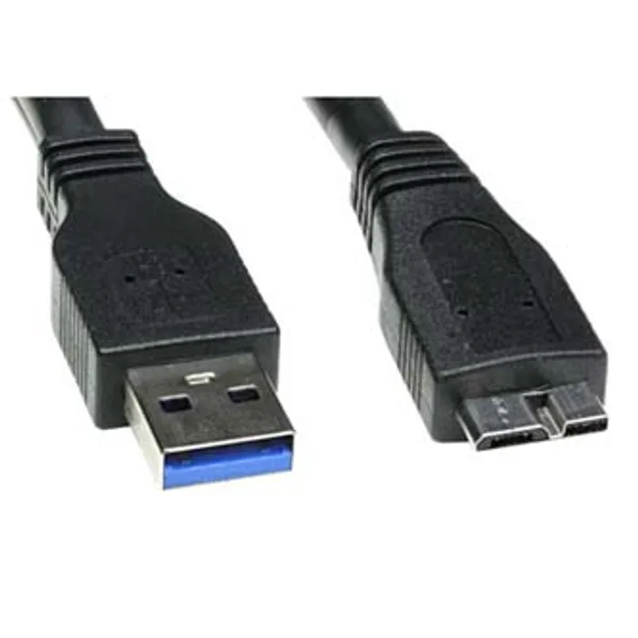 Hauptproduktbild Kabel USB (3.0), USB A M- USB micro B M, 0.5m, černý