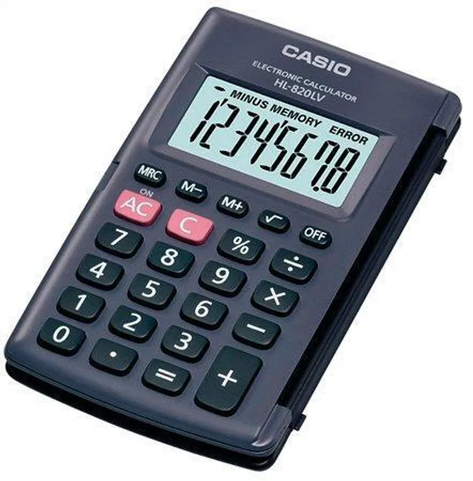 Hauptproduktbild Kalkulačka kapesní, 8místný displej, CASIO "HL-820LV"