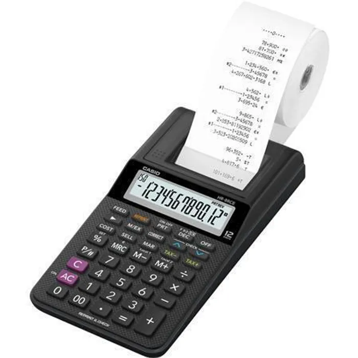 Hauptproduktbild Kalkulačka s tiskem "HR-8RCE", 12místná, 1 barva tisku, CASIO