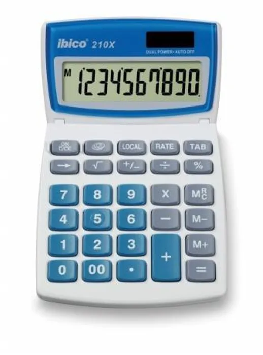 Hauptproduktbild Kalkulačka, stolní, 10místný displej, IBICO "210X"