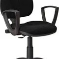 Weiteres Produktbild Bürostuhl, textil, schwarze Basis, "Athos", schwarz