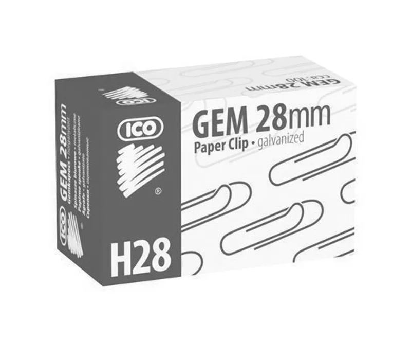 Hauptproduktbild Kancelářské sponky, 28 mm, ICO