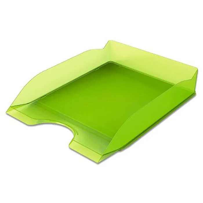 Hauptproduktbild Kancelářský odkladač Durable Basic, transparentní - transp. zelená