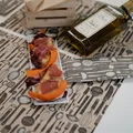 Weiteres Produktbild Brunchbestecktasche mit weißer Serviette [125 Stk.]