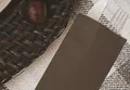 Weiteres Produktbild Bestecktasche New braun mit weißer Serviette [125 Stück]