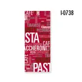Weiteres Produktbild Bestecktasche Pasta mit weißer Serviette [125 Stück]