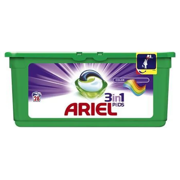 Hauptproduktbild Kapsle na praní "Color&Style", 28 ks, ARIEL