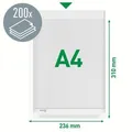 Weiteres Produktbild Vrecká s rozšíriteľnou kapacitou Leitz A4, Číra [5 ks]