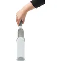 Weiteres Produktbild Textil-Haarentfernungsbürste, mit Reinigungssockel, 33 cm, weiß/grau