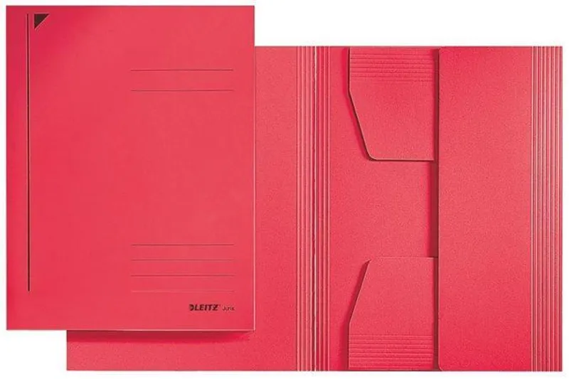 Hauptproduktbild Kartonové desky na spisy, 3 chlopně, A4, LEITZ, červené