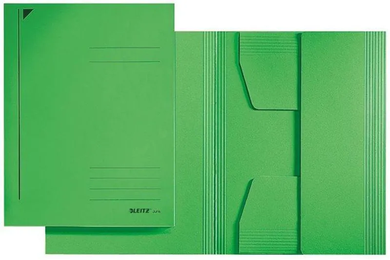 Hauptproduktbild Kartonové desky na spisy, 3 chlopně, A4, LEITZ, zelené