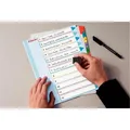 Weiteres Produktbild Esselte Mylar-Kartonregister mit wiederbeschreibbarem Deckblatt, A4 Maxi, gemischte Farben